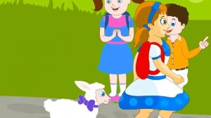 Mary had a Little Lamb with Hindi Subtitles - Nursery Rhymes | Kids Rhymes