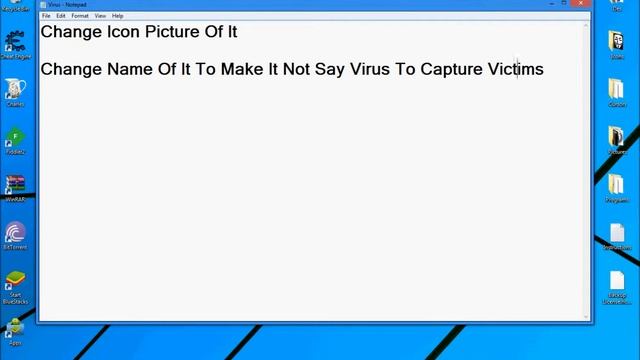 How To Make A Real Virus In Notepad - Tutorial смотреть онлайн