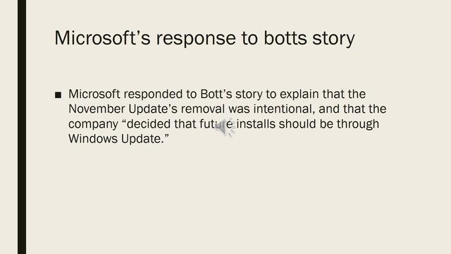 Microsoft removes standalone download of November Windows 10 update смотреть онлайн