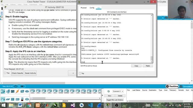 Packet Tracer - Configure IOS Intrusion Prevention System (IPS) Using the CLI смотреть онлайн