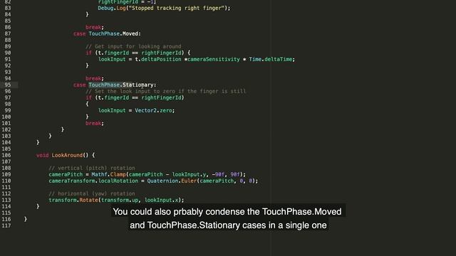Make a MOBILE FIRST PERSON controller in UNITY (Code walkthrough + download) смотреть онлайн