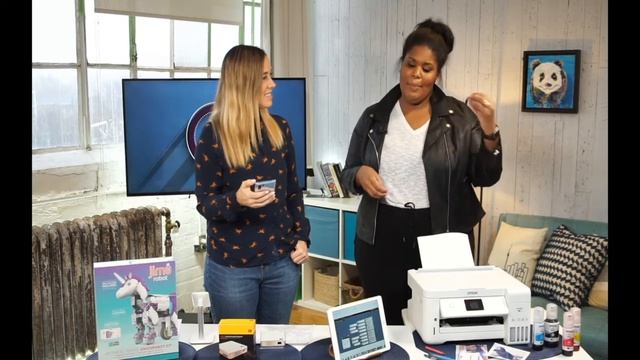 Winy Bernard with Amber Mac speak on Educational Tech Ideas for kids and families during March Brea смотреть онлайн