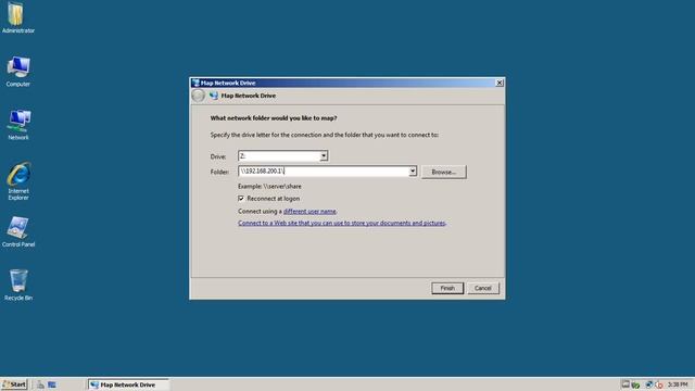 Windows Server 2008 File Server MAP Drive  By Heera Meghwal