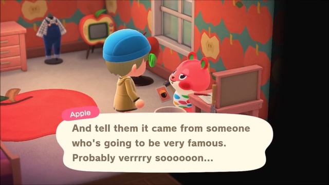 Animal Crossing New Horizons House Tour Apple Villager смотреть онлайн