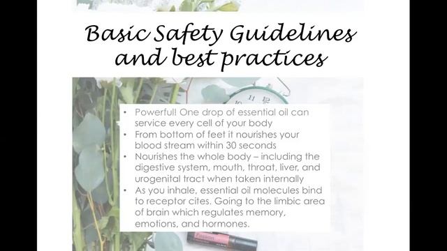 Intro to Essential Oils Feb 2019 Update смотреть онлайн