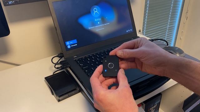 Passwordless Windows 10 login with Bluetooth and Fingerprint using Feitian K33 смотреть онлайн