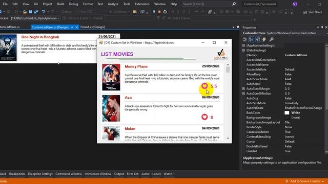[C#] How to use Custom UserControl in FlowLayoutPanel смотреть онлайн