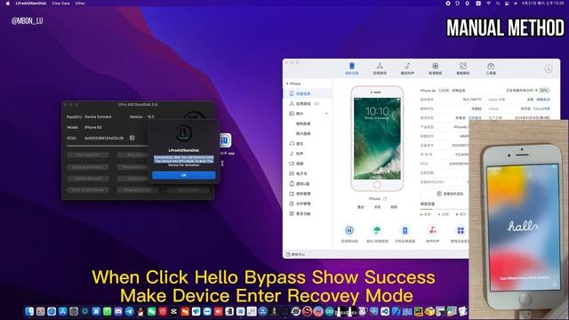 Hello IOS 15 With LPRO AIO RAMDISK - _MANUAL METHOD_ (without DCSD Auto Method Only For A10_A11)