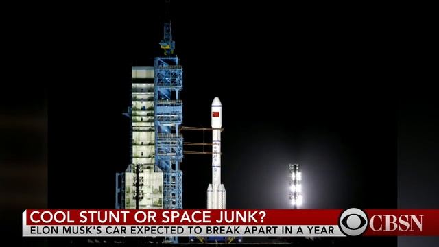 Is Elon Musk's Tesla now just space junk? смотреть онлайн