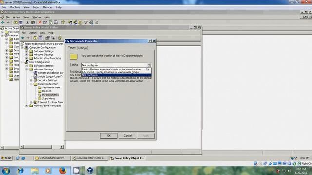 Server 2003 - How to configure Home drives and Folder Redirection in Windows Server 2003 смотреть онлайн