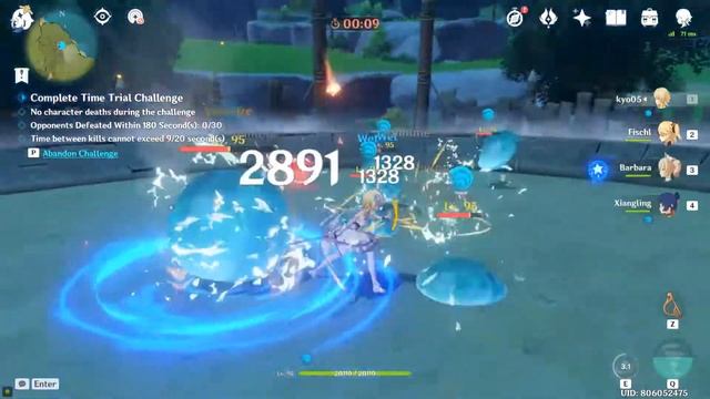 Don't Sweat It Genshin - Contending Tides - Day 2 - Extreme Mode смотреть онлайн