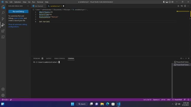 PowerShell 7 Tutorial 6: Deep Dive into Variables смотреть онлайн