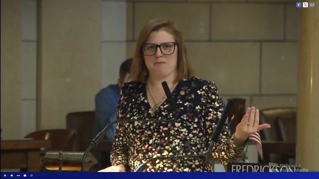 Sen. Cavanaugh references KETV's own Bill Randby while addressing Legislature in case of mistaken.. смотреть онлайн