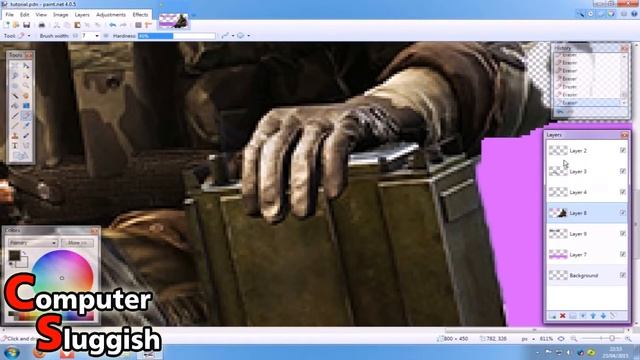 Paint.net Make Image Background Transparent Tutorial For Beginners Windows #3 смотреть онлайн