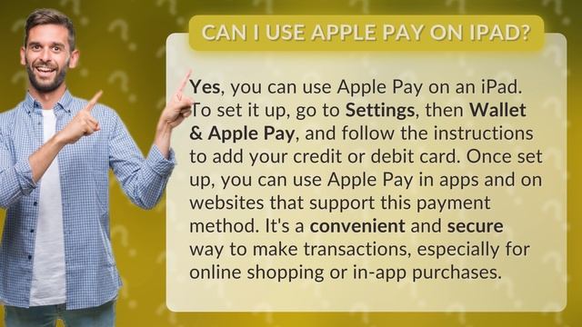 Can I use Apple Pay on iPad? смотреть онлайн