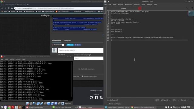 freebsd installl, update, install desktop kde5 pasma - poudriere смотреть онлайн