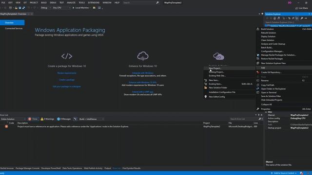 Windows Application Packaging with Visual Studio 2019 смотреть онлайн