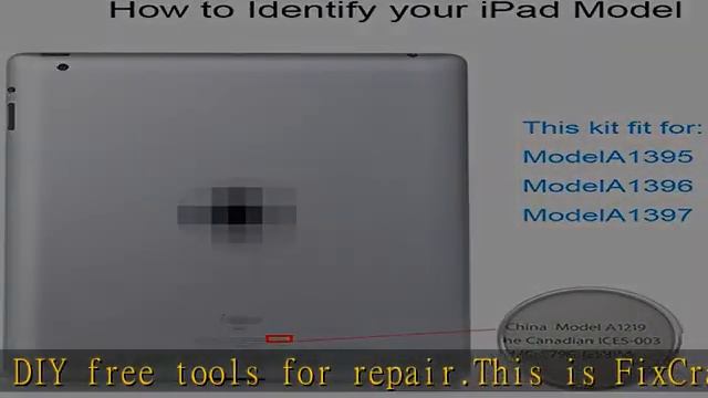 Fixcracked Touch Screen Replacement Parts Digitizer Glass Assembly for Ipad 2 + WIFI Antenna Cable смотреть онлайн