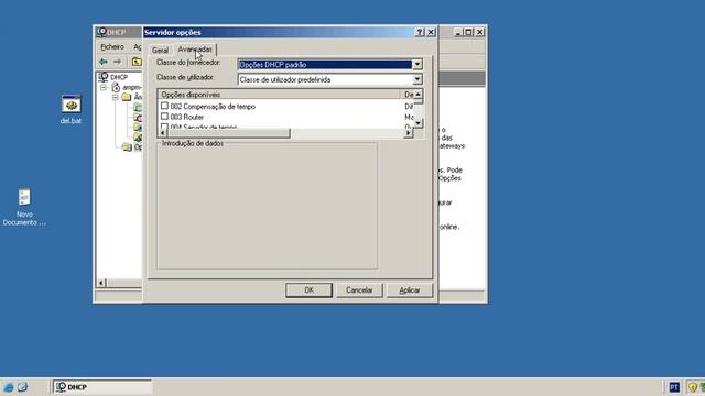 N2)configuracao DHCP windows server 2003 R2 PT смотреть онлайн
