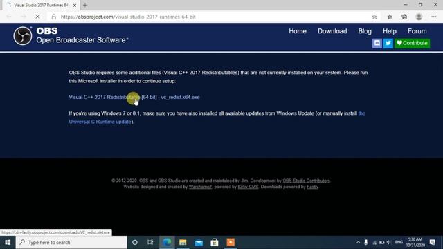 how to download obs studio on windows 10 64 bit | remove backgroun noise in obs studio in hindi смотреть онлайн