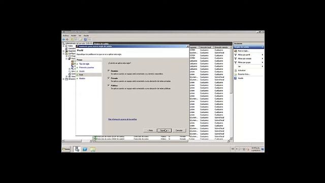 Configuración del Firewall en Windows Server 2008 смотреть онлайн
