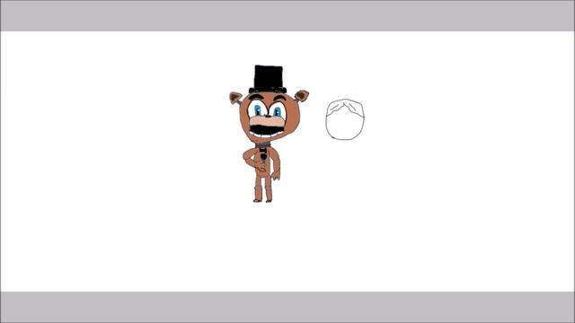 paint 3d Freddy Fazbear. смотреть онлайн