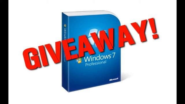 Windows 7 Professional GIVEAWAY!! [CLOSED] смотреть онлайн