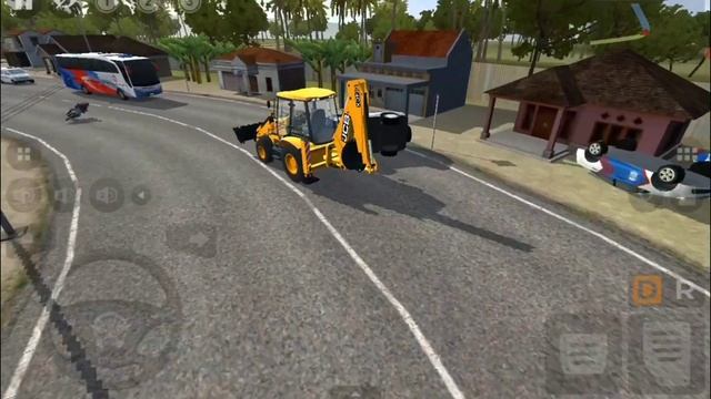 🔴BUS SIMULATOR INDONESIA GAME - JCB BACKHOE LOADER DRIVING MOD - ANDROID GAMEPLAY #122 (3D GAMES) смотреть онлайн