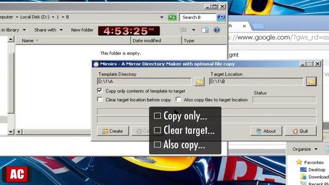Copy Folder Structure With or Without Files on Windows-Miroirs смотреть онлайн