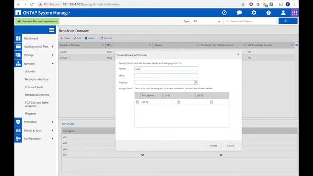 NetApp ONTAP HOWTO ipspaces 3 system manager смотреть онлайн