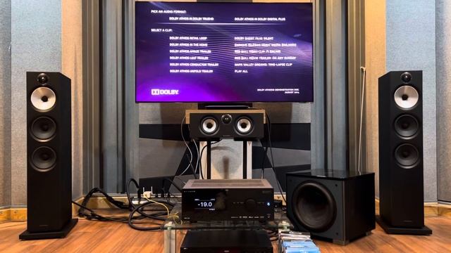 Anthem MRX-1140 / TEST  Dolby Atmos Demonstration Disc 2014  Blu-Ray