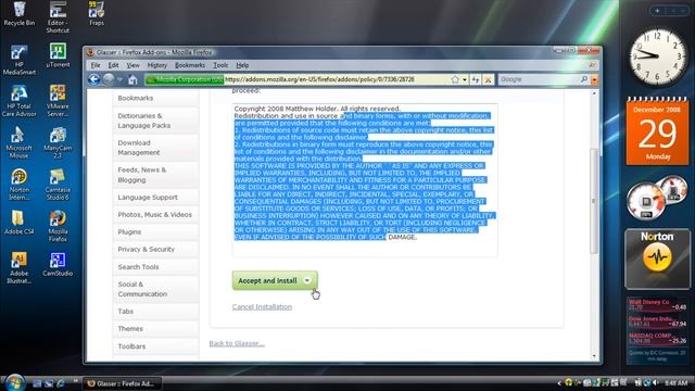 Windows Aero Add-on and Theme for FireFox (AeroFox) and How to get it смотреть онлайн