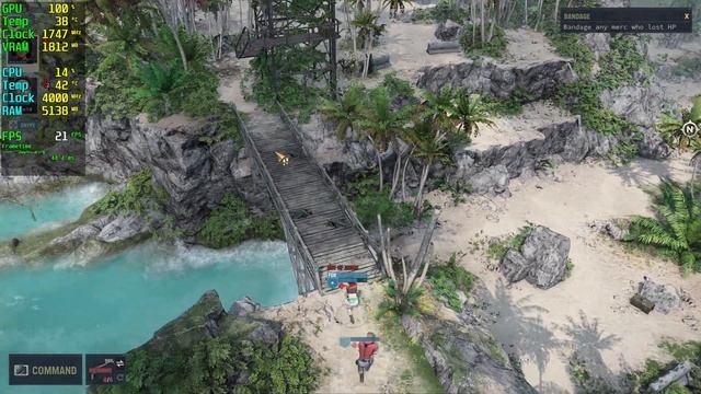 Jagged Alliance 3 GT 1030 - 1080p Low, Medium, High, смотреть онлайн