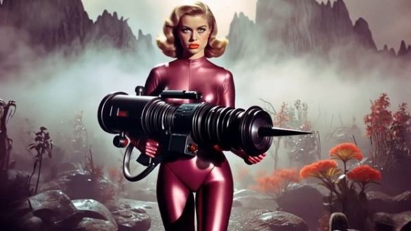 Elvis Presley performs "Barbarella"⧸ Musicvideo - 1950s Super Panavision 70 Runway Gen-3 Alpha