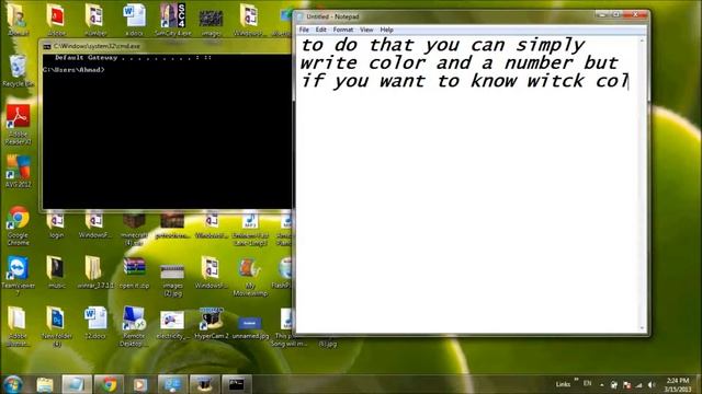 Best 3 awesome CMD Tips and Tricks,(Ip address, pinging , color) смотреть онлайн