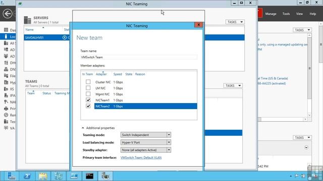 17Network Adapter Configuration And NIC Teaming смотреть онлайн