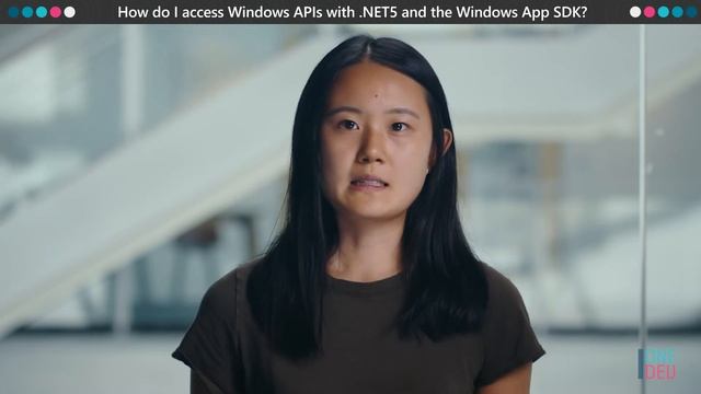 How do I access Windows APIs with NET5 and the Windows App SDK? | One Dev Question смотреть онлайн