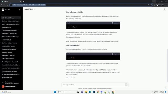 pip install aws cli windows смотреть онлайн