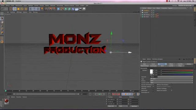 [TUTO] font d'écran avec Cinema 4D MAC смотреть онлайн