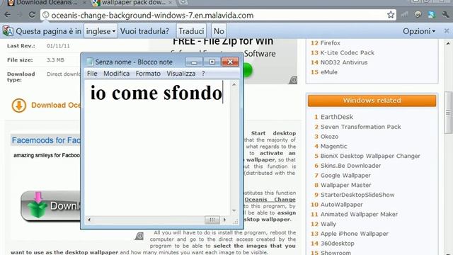 impostare una immagine come sfondo ai windows 7 starter смотреть онлайн
