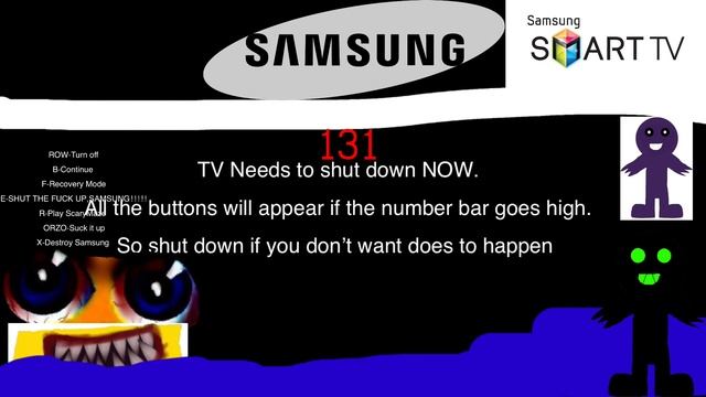 Samsung TV Killscreen смотреть онлайн