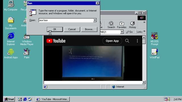 Windows 98 BSOD 3819 смотреть онлайн