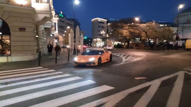 Lamborghini Huracán LP640-4 EVO Spyder Sound In Warsaw смотреть онлайн