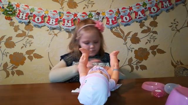 распаковка подарка кукла бэби бон