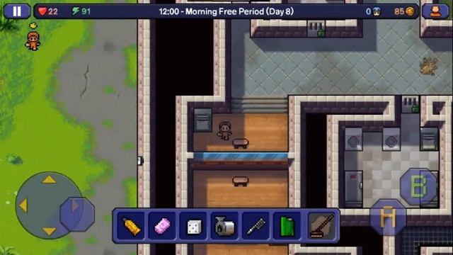 The Escapists(Android) Ep2/ Muitas Tretas , missões e dinheiro смотреть онлайн
