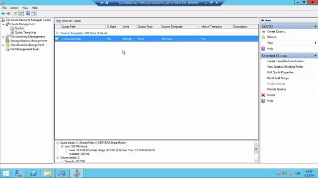 Windows Server 2012 Folder Redirection using Active Directory смотреть онлайн