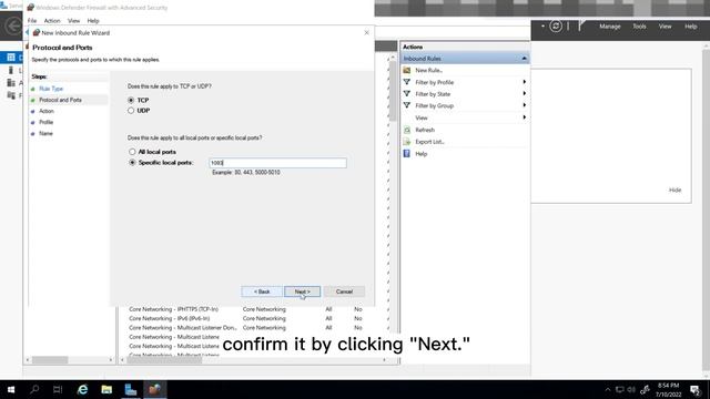 How to Open a Port in Windows Firewall смотреть онлайн