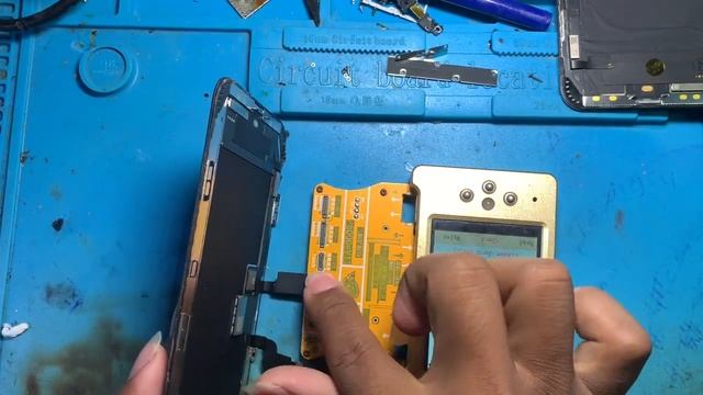RepLace lcd iphone xs max color blue смотреть онлайн