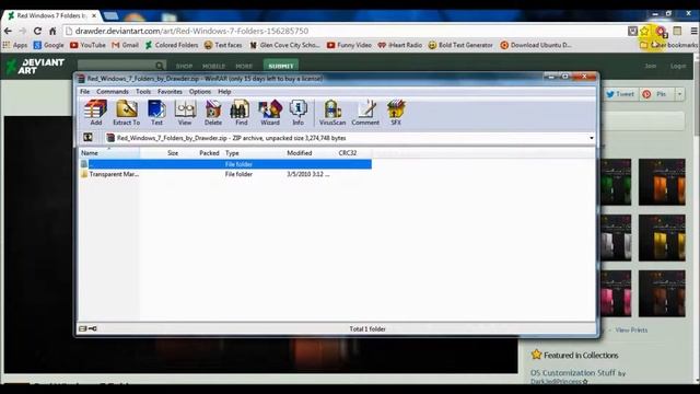 How To Get Colored Folder In Windows vista/7/8 смотреть онлайн