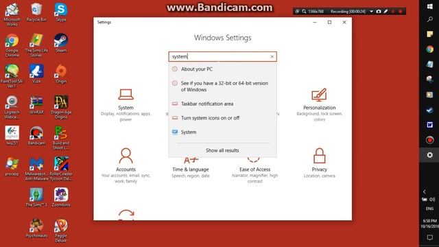 How to Remove the Action Center Icon and Other System Icons on Windows 10 смотреть онлайн